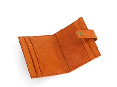 Leather Mens Front Pocket Wallet Card Wallet Small Slim Wallet Change Wallet for Men