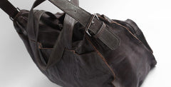 Vintage WOMENs LEATHER Travel Handbag Travel Bag Shoulder Bag FOR WOMEN