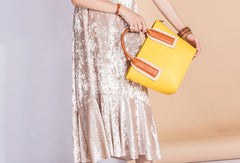 Handmade Genuine Leather Handbag Shoulder Bag Purse For Women Leather Shopper Bag - EverHandmade