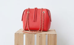 Leather Stylish Womens Handbag Work Purse Chain Shoulder Bag for Women