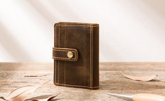 card wallet men Leather Card Wallet Mens Small Card Wallet Card wallets for Men Credit Card Wallet for Men