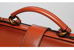 Handmade Leather handbag doctor bag shoulder bag for women leather bag - EverHandmade