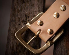 Handmade  Leather Mens Belts Custom Cool Leather Men Black Belts for Men
