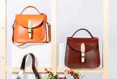 Handmade Genuine Leather Handbag Bag Crossbody Bag Shoulder Bag Purse For Women - EverHandmade