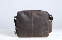 Cool Leather Vintage Mens Messenger Bags Small Shoulder Bags for Men