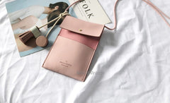 Cute Leather Womens Slim Cell Phone Purse Crossbody Purses Shoulder Bag for Women