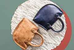 Handmade Genuine Leather Handbag Shopper Bag Crossbody Bag Shoulder Bag Purse For Women - EverHandmade