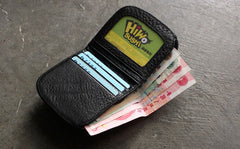 Cute LEATHER Womens Small Wallet Bifold Leather billfold Wallets FOR Women