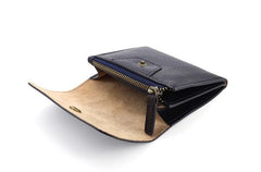 Leather Mens Front Pocket Wallet Small Wallet Card Wallet Change Wallet for Men