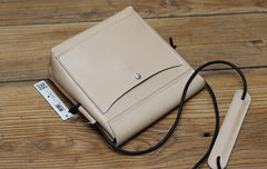 Cute LEATHER WOMEN SHOULDER BAG Contrast Color Crossbody Purses FOR WOMEN