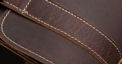 Cool Leather Mens Briefcase Messenger Bag Shoulder Bag Satchel Backpack for men