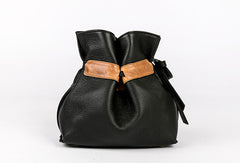 Handmade Genuine Leather Shopper Bag Bucket Bag Shoulder Bag Purse For Women - EverHandmade