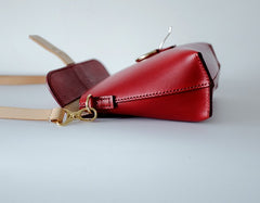 Fashion Leather Beige Womens Handbag Shoulder Bag Crossbody Purse for Women
