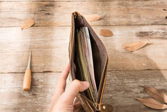 Cool Canvas Mens Small Wallets Bifold Vintage billfold Wallet for Men