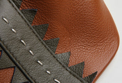Genuine Leather Cute Crossbody Bag Shell Tassels Clutch Wallet Shoulder Bag Women Leather Purse