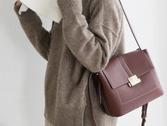 Leather Stylish Womens Shoulder Bag Shoulder Work Purse for Women