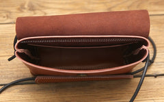 Handmade LEATHER WOMEN Messenger SHOULDER BAG Cute Crossbody Purses FOR WOMEN