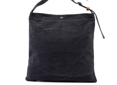 Mens Canvas Side Bag Messenger Bag Canvas Courier Bag Shoulder Bag for Men