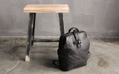 Vintage LEATHER WOMEN Doctor Backpack Purses Black School Backpacks FOR WOMEN