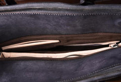 Vintage Cool leather mens Briefcase Business Briefcase laptop Briefcases for Men - EverHandmade