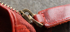 Vintage LEATHER Womens Long Clutch Wallet Zipper Long Wallet FOR Women