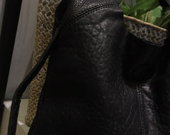 Handmade LEATHER WOMENs Small Shopper Tote SHOULDER Tote BAG FOR WOMEN