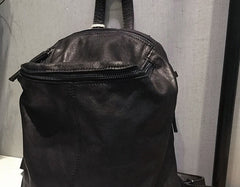 Vintage LEATHER WOMEN Barrel Backpacks School Bucket Backpacks FOR WOMEN