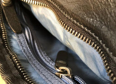 Leather Men Fanny Pack Small Waist Bag Hip Pack Belt Bag Bumbag for Men