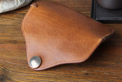 Handmade Mens Womens Cool Wooden Leather Glasses Case Glasses Box Glasses Holder Eyeglass Case