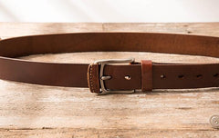 Handmade Cool Leather Mens Belt Leather Belt for Men