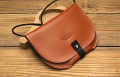 Stylish LEATHER WOMEN Mini SHOULDER BAG Small Saddle Crossbody Purses FOR WOMEN