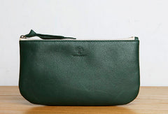 Genuine Leather billfold Long Wallet Zipper Slim Wallet Coin Change Card Wallet Purse For Women