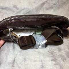 Cool Leather Mens FANNY PACK MENS WAIST BAG HIP PACK BELT BAG FOR MEN