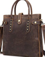 Cool Men Vintage Leather Handbag Tote Shoulder bag Cross Body For Men