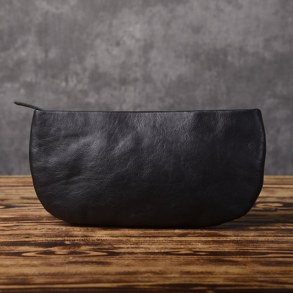 LEATHER Women Wristlet Wallet Zipper Clutch FOR Women