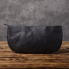 LEATHER Women Wristlet Wallet Zipper Clutch FOR Women