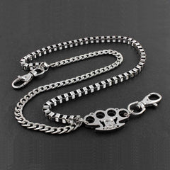 Solid Stainless Steel Wallet Chains Cool Punk Rock Biker Trucker Wallet Chain Trucker Wallet Chain for Men