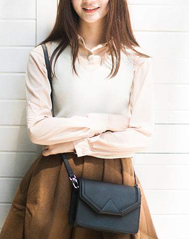 Cute LEATHER Red WOMENs SHOULDER BAG Purses FOR WOMEN