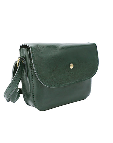 Stylish Cute LEATHER Green WOMENs SHOULDER BAGs Purses FOR WOMEN