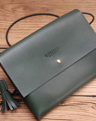 Cute LEATHER White WOMEN SHOULDER BAG Stylish Green Crossbody Purse FOR WOMEN
