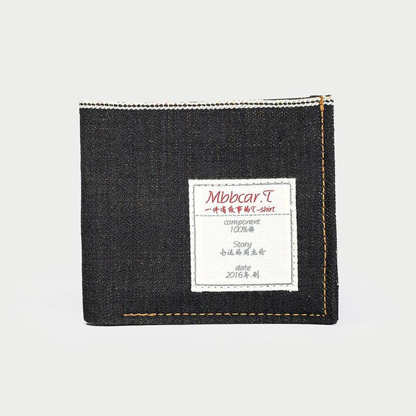 Cool Denim Mens Jean billfold Small Wallets Bifold Multi Small Wallets For Men MBB00681012
