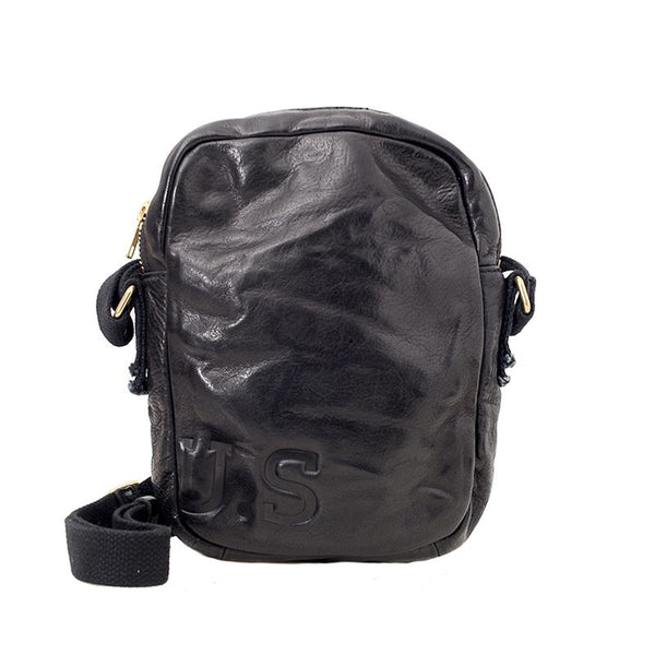 Casual Coffee Leather Men Vertical Side Bag Green Small Messenger Bag Black Cour NY02782043