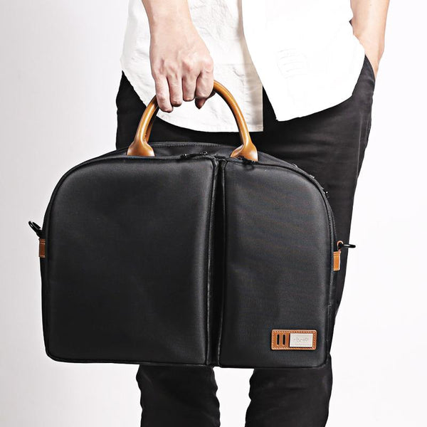 Fashion Oxford Cloth PVC Men's 13'' Blue Briefcase Business Computer Handbag For XFZ01992032