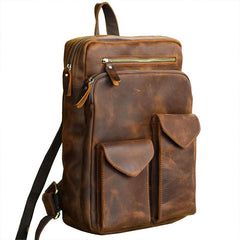 Cool Brown Leather Mens 14