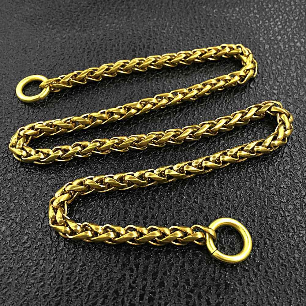 Fashion Brass 18" Mens Rings Key Chain Pants Chain Wallet Chain Motorcycle Wallet Chain for Men