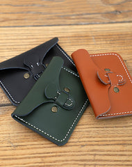 Slim Leather Card Holder Women Mini Coin Wallet Cute Card Wallets For Women