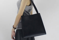 Microfiber PU Leather handbag shoulder bag for women leather shopper bag - EverHandmade