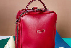 Genuine Leather Handbag Backback Bag Shoulder Bag Purse For Women - EverHandmade
