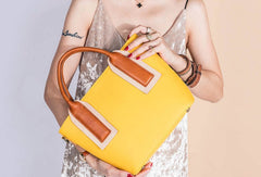 Handmade Genuine Leather Handbag Shoulder Bag Purse For Women Leather Shopper Bag - EverHandmade