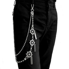 Fashion Men's Women's Silver Long Jean Pants Chain Biker Wallet Chains –  iwalletsmen